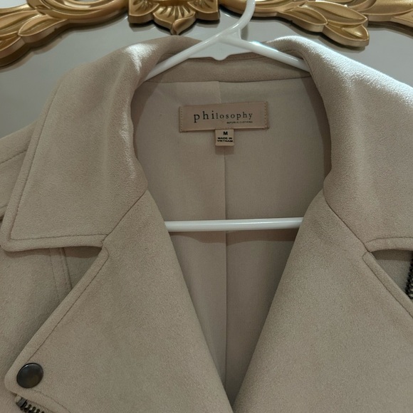 Philosophy Suede Jacket - Picture 3 of 4